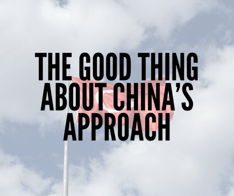 the good thing about china