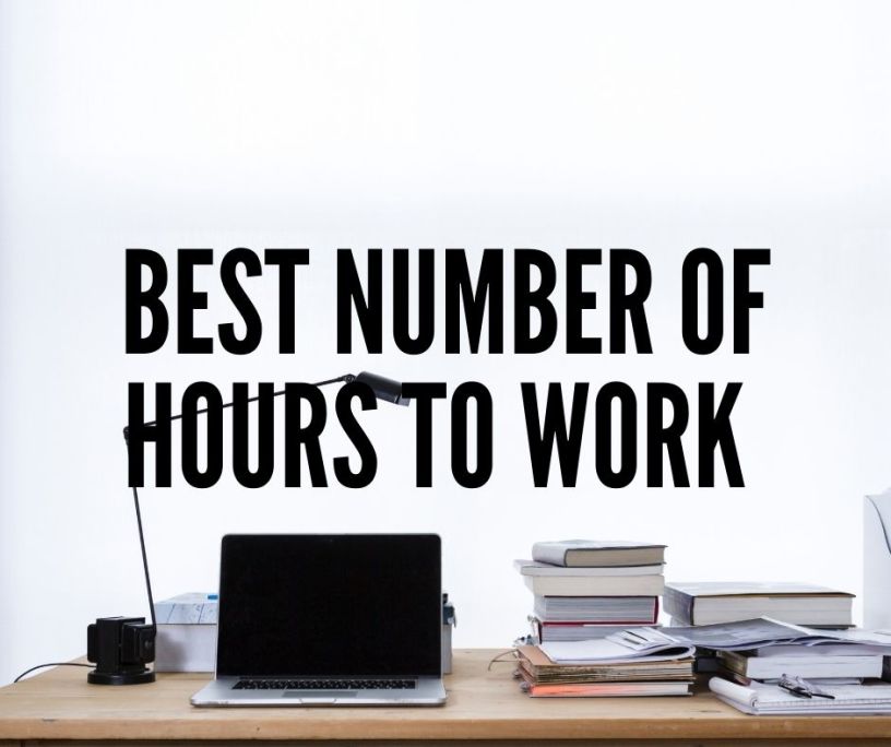 number of hours to work