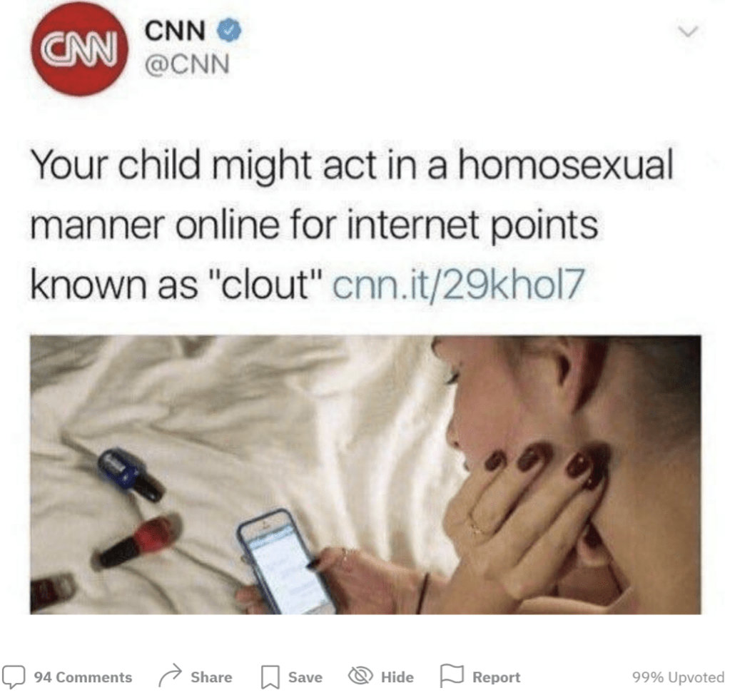 Clout is internet reputation points – and they are so valuable, people will do almost anything to get them.