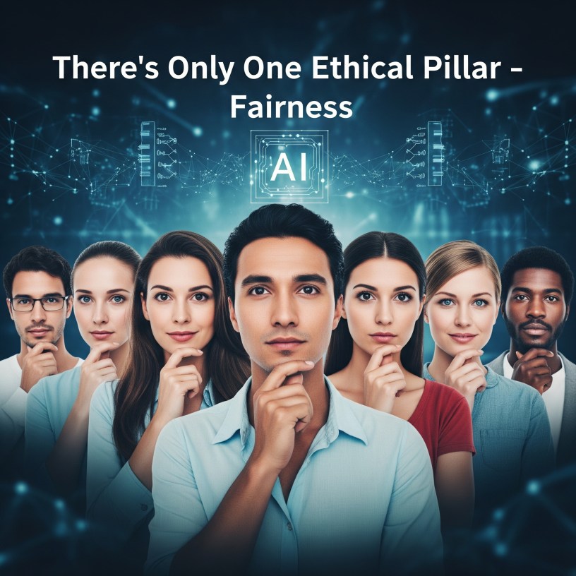 AI Ethics, focusing on the ethical pillar of fairness