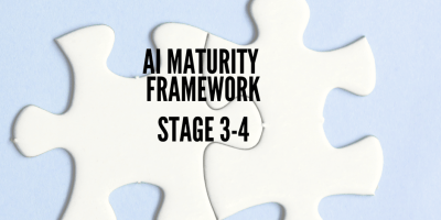 AI maturity framework stage 3-4